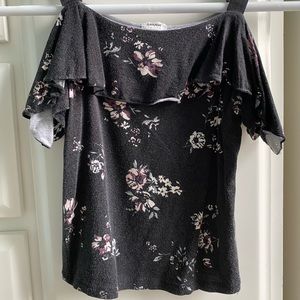 GARAGE cropped floral summer tank top